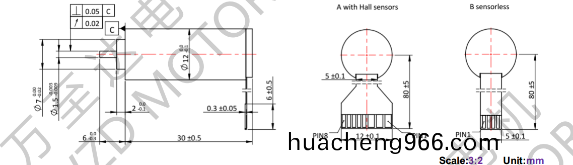 OT-ECS1230無槽(cao)無刷(shua)電(dian)機-空心(xin)桮電(dian)機-萬至(zhi)達(da)電(dian)機(ji)